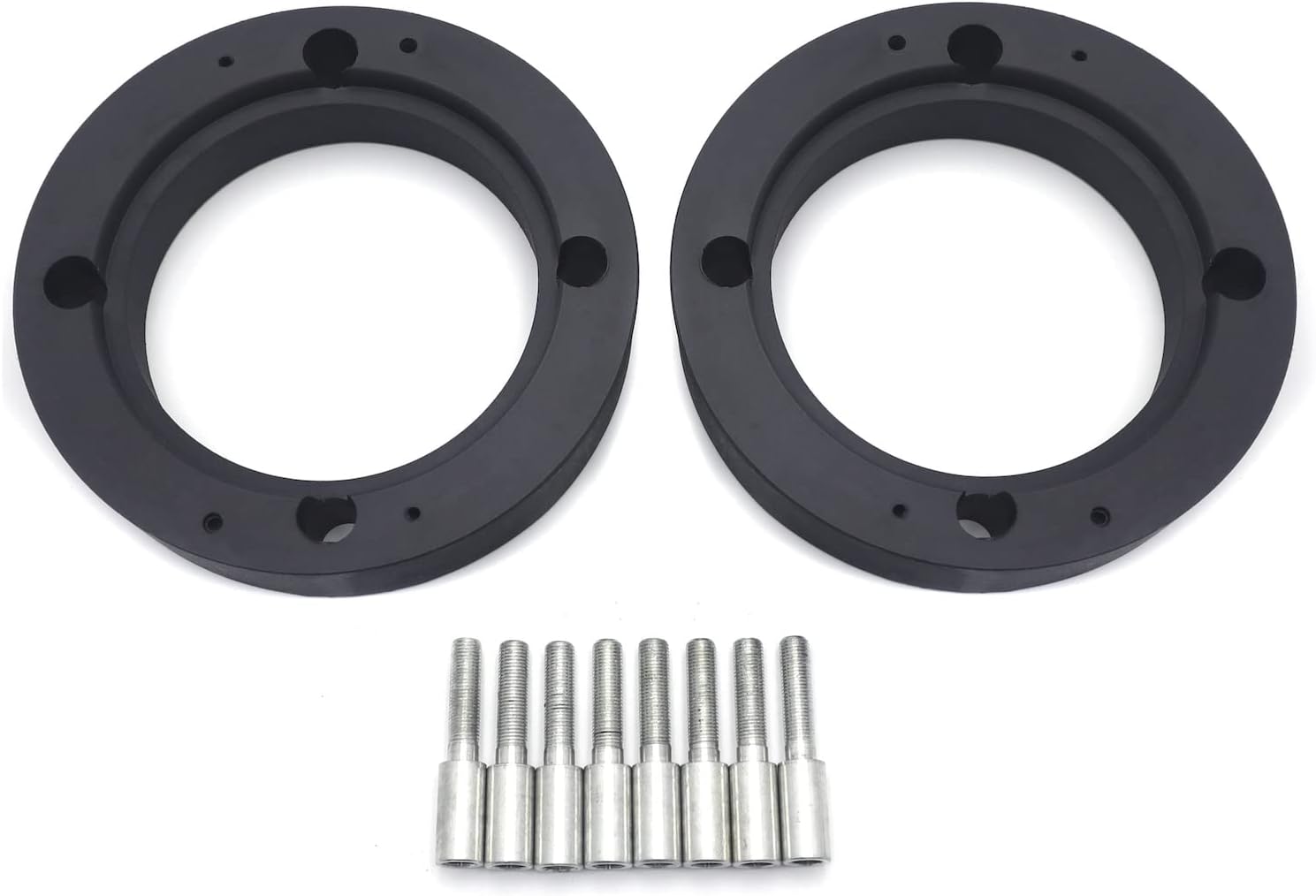 HTTMT- 1.5 inch 4/156 Wheel Spacers Black Heavy Duty Urethane ATV Compatible with Polari [P/N: MT277-008-BK]