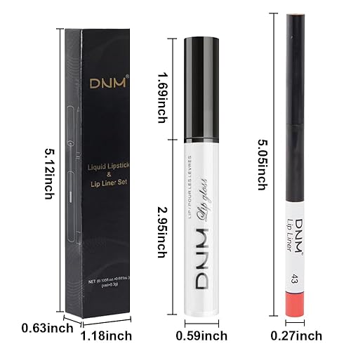 Miniatura 203 de evpct Juego de 3 lápices labiales líquidos de color oscuro, color rojo, verde esmeralda, mate, 24 horas, de larga duración, impermeable, a prueba