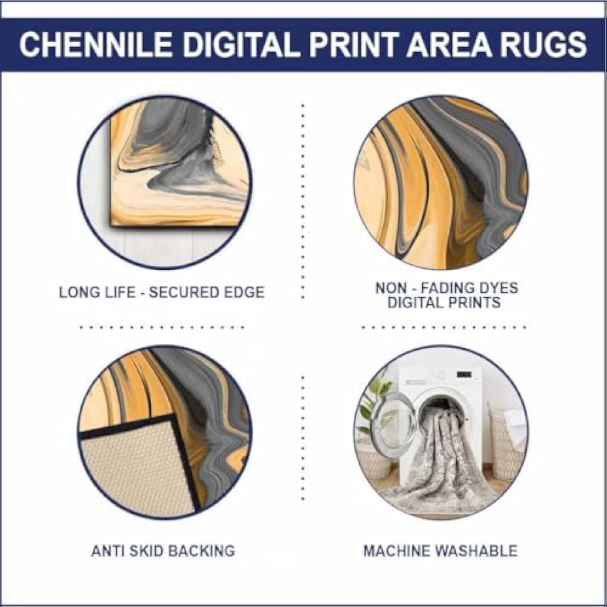 Printed Velvet Rug Carpet Runner, Brown Tiger Print