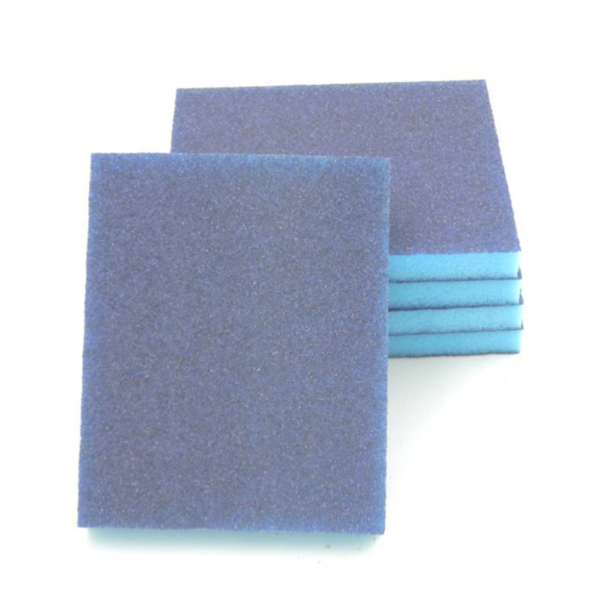 16 Piezas for Herramienta de Limpieza Lijado - Muebles duraderos Madera Carpintería Pulido Bloques de Pared Bloques de Cocina Esponja abrasiva Abrasión Molienda Almohadilla de Piso Mano/707 (Color :
