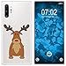 Produktbild PhoneNatic Case kompatibel mit Samsung Galaxy Note 10+ Silikon-Hülle X Mas Weihnachten Rentier M3