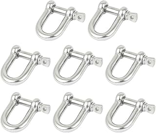 4mm D Ring Shackles M4-304 Stainless Steel Heavy Duty Safety