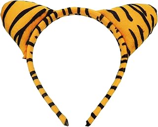 Liatunou Tiger Headband,Tiger Costume Headwear Cute Tiger Ears for Halloween Christmas Party Favor Birthday Gift