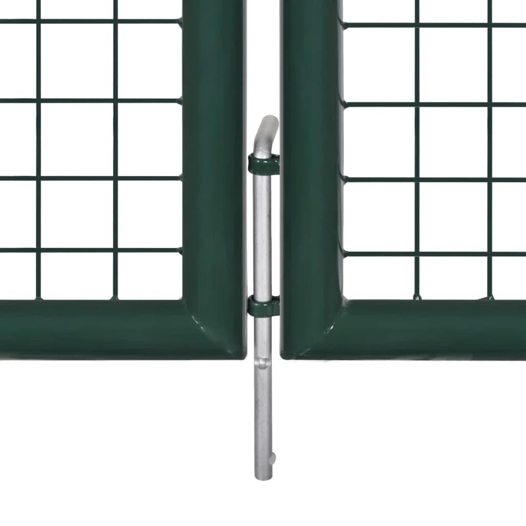 Refined Gartentor Doppeltor Zauntür Tor Garten Zaun Pforte Gartentor für Maschendrahtzaun 289x75 cm / 306x125 cm