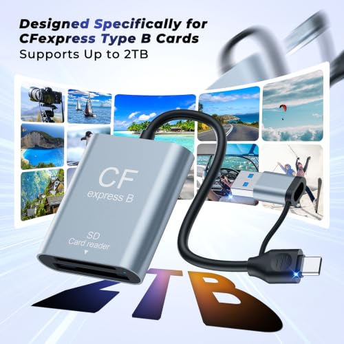 Rocketek CFexpress Type B + SD Reader
