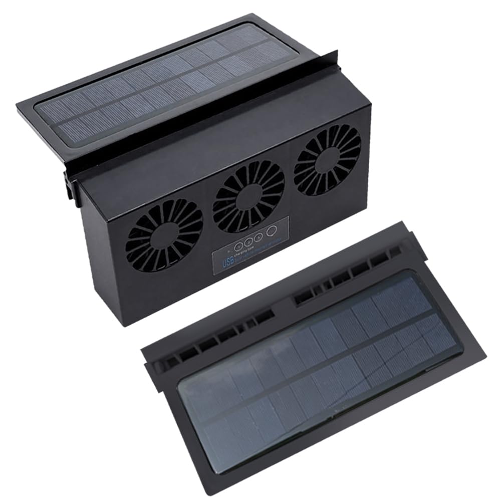 Ventilateur de ventilation de voiture à énergie solaire, fenêtre de ventilation de voiture à énergie solaire, ventilateur d'échappement de voiture