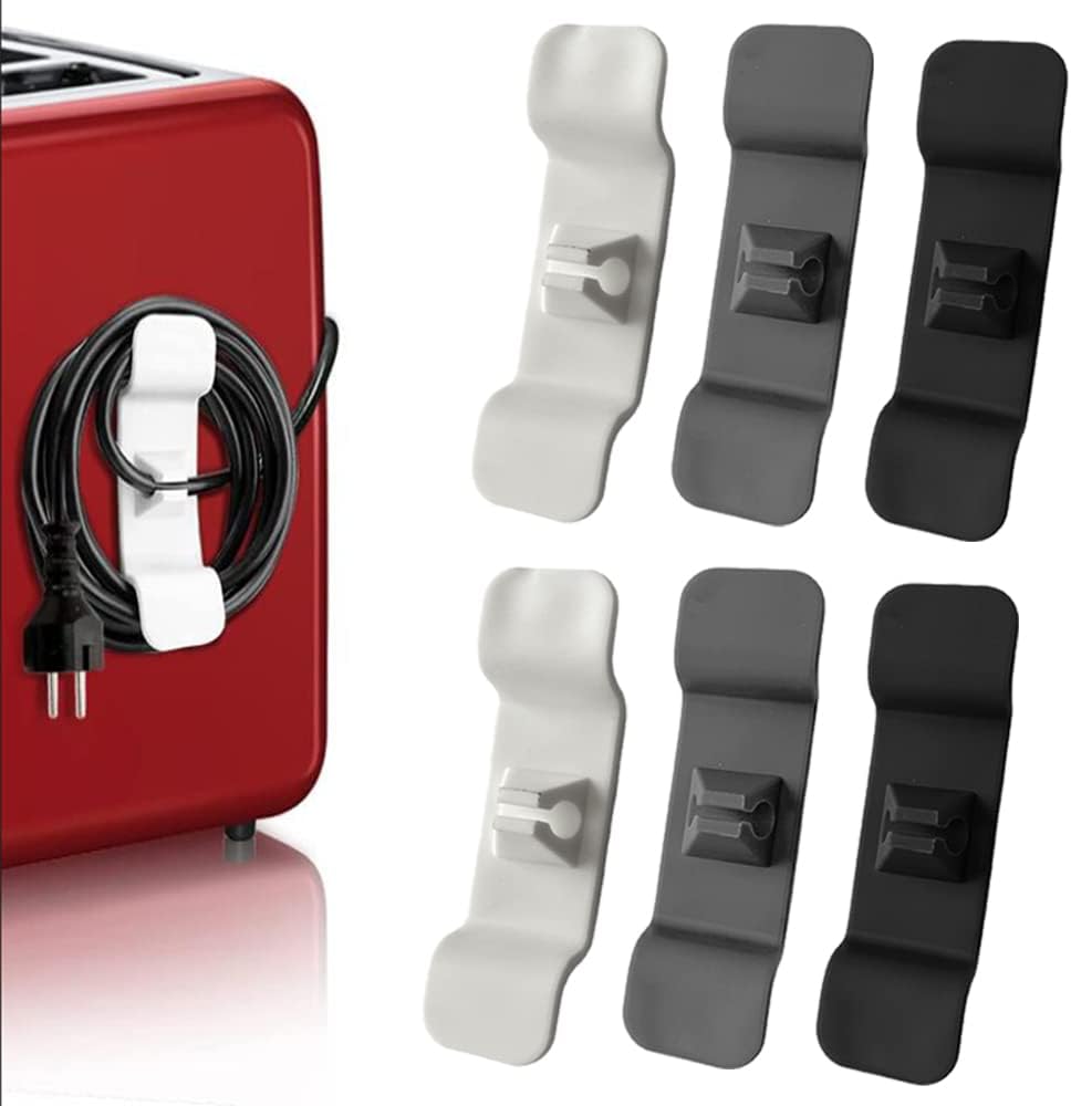 TWSTYFAL 6 Pack Cord Organizer for Kitchen Appliances, Cord