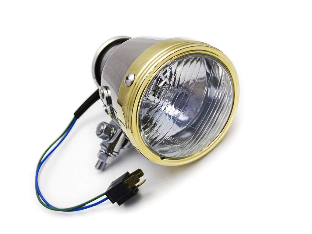 Amazon | MOTOR ROCK 69ライト Type1 ブラスリム MR-LIT002 | ヘッド