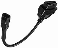 Vista 15 de Adaptador de Cable de Diagnóstico de 16 Pines a 6 Pines OBD2 OBDII para Motocicleta Compatible con Husqvarna