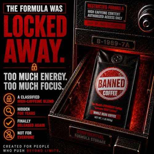 Banned Coffee™ En Grano 16 oz Bolsa miniatura 3