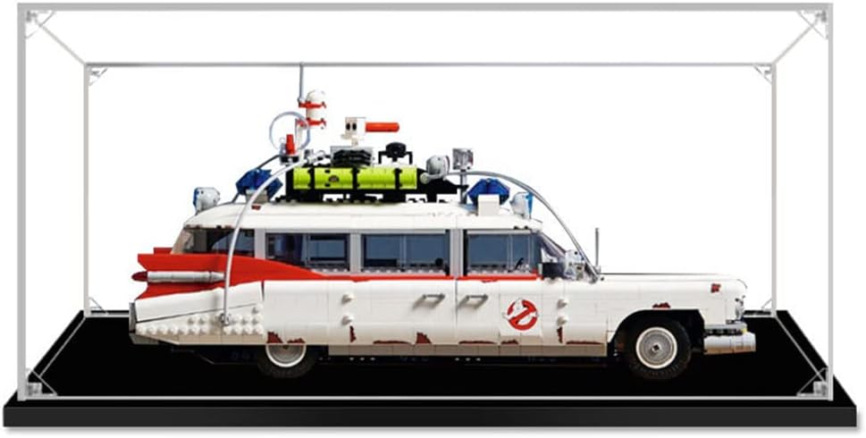 KEYKO Display Case for Lego Ghostbusters ECTO-1 (10274), Acrylic Display Case for Lego 10274 (The Model Set Not Included) (3 mm)