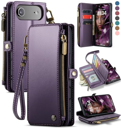 Defencase for iPhone 17 Air Wallet Case with RFID Card Holder, Purple by Defencase - Used condition - US$20.10