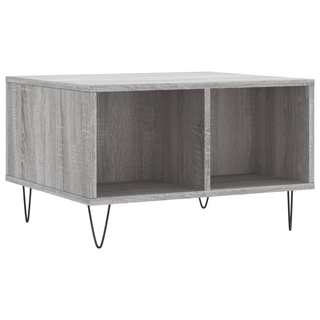 Table de salon moderne pour optimiser le rangement du canapé