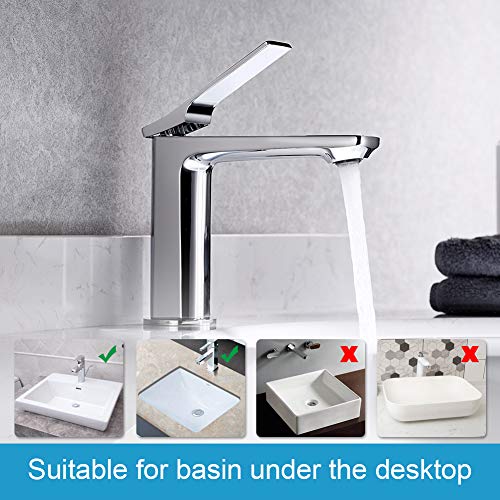 Ibergrif-M11004-Praga-Grifo-de-Bano-Mezclador-de-Lavabo-Cromo-Plata