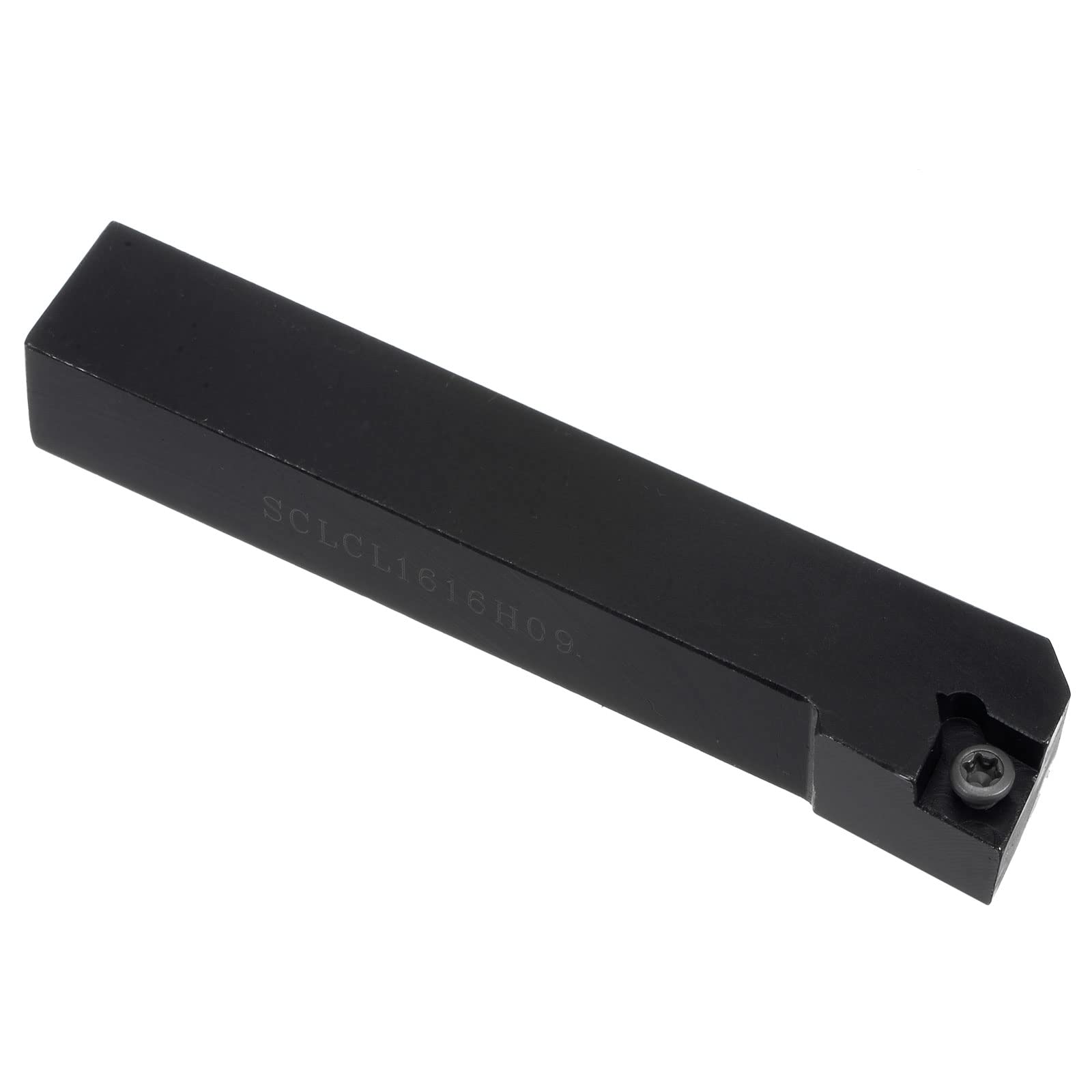 sourcing map Indexable CNC Tour Tournant Instrument Support 95°SCLCL1616H09 5/8 Tige 40Cr Acier Carbure Tournant Instrument Support pour Tournant Rainurage Filetage