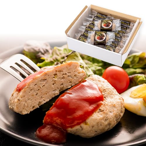 魚 ハンバーグ 高タンパク 低脂質 低糖質 16パック 無添加 食品 レンジ 温めるだけ 加熱済 自然解凍OK 惣菜 【冷凍】 トレーニング 筋トレ 食材 食事 ダイエット 減量 ボディメイク 食事管理