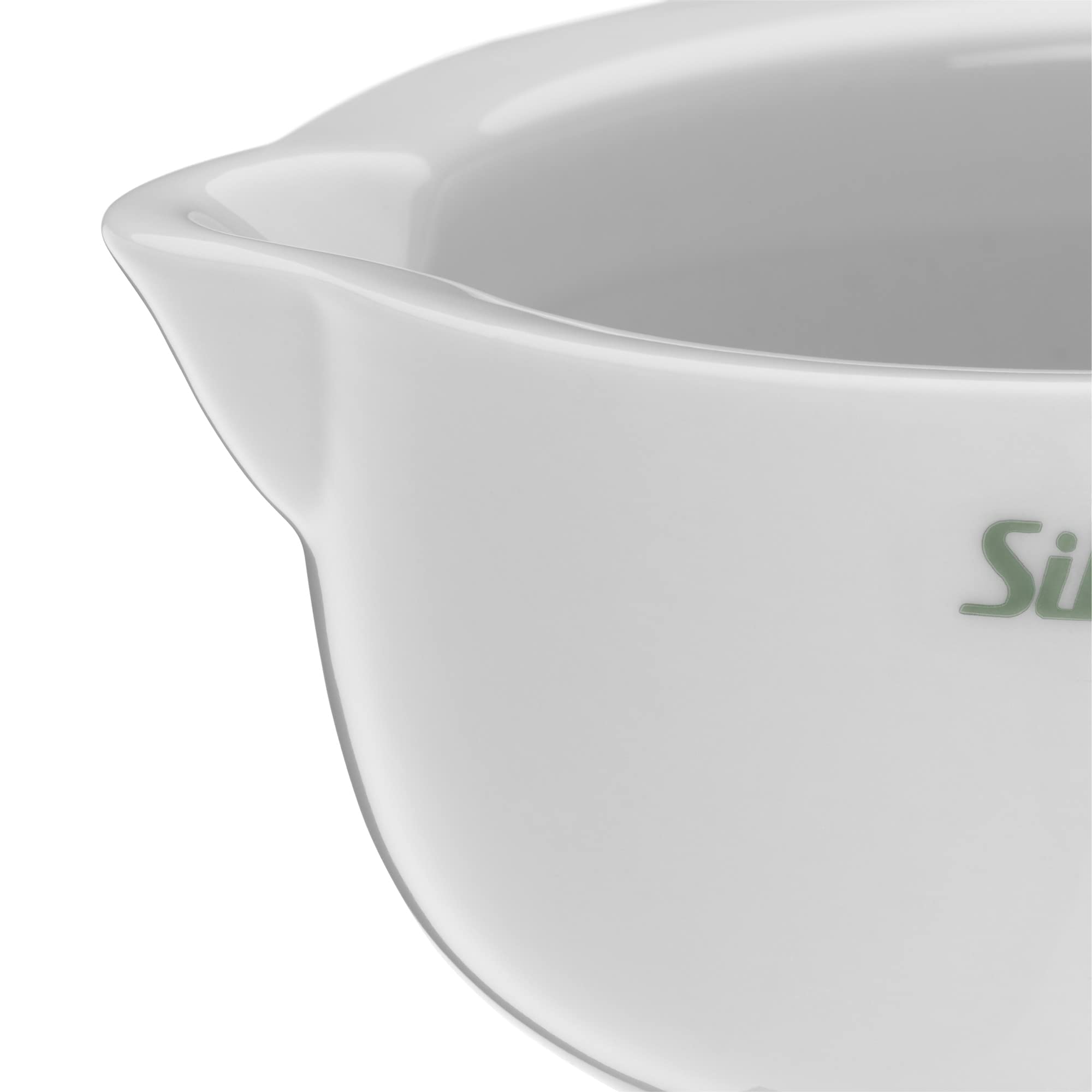 Silit Moździerz z tłuczkiem, 10 cm, porcelana, nadaje się do mycia w zmywarce