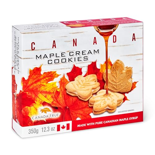 Canada True Maple Cream Cookies Made with 100% Pure Canadian ...