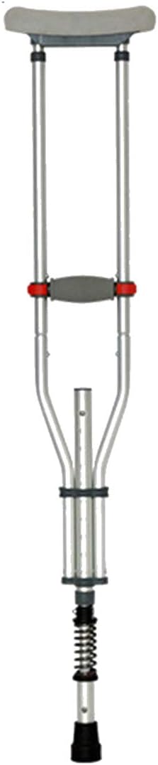 Medical Lightweight Crutches Push Button Adjustable Aluminum Height Axillary Crutch Bariatric Heavy Duty Adult Quick Adjust Comfortable Underarm Handgrip Supports 500 lbs : Health & Household