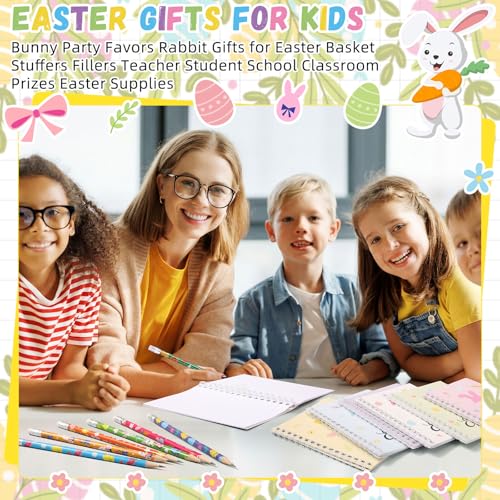 Carnets de Pâques pour enfants Crtiin avec mini blocs-notes et crayons - 6
