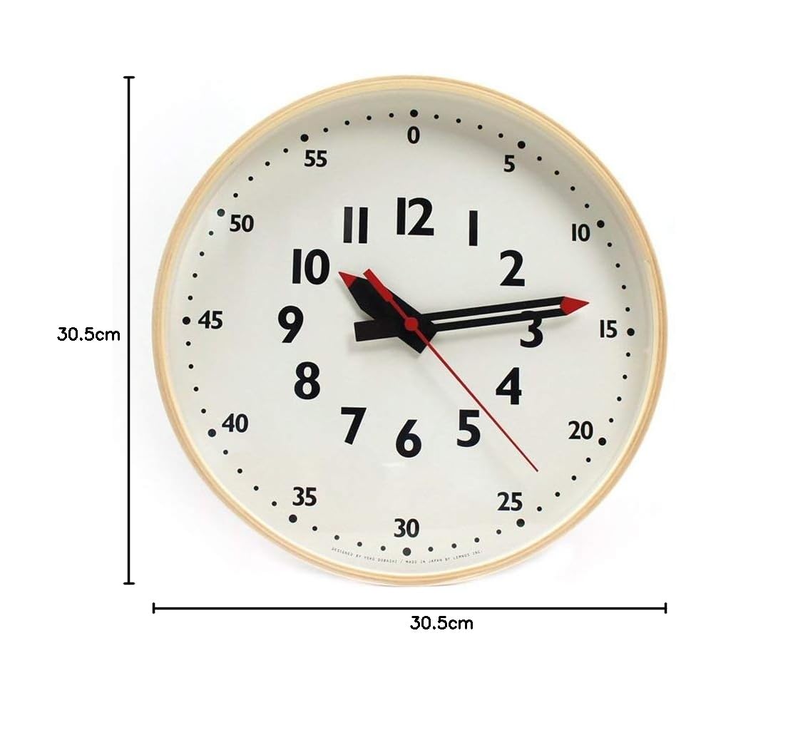 ふんぷんクロック　M   レムノス　新品未使用 楽天市場】知育時計【選べる特典付き】レムノス 掛け時計 ふん