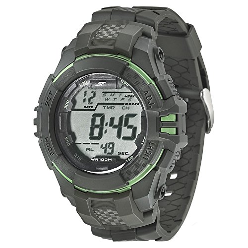 how to adjust time in sonata digital watch