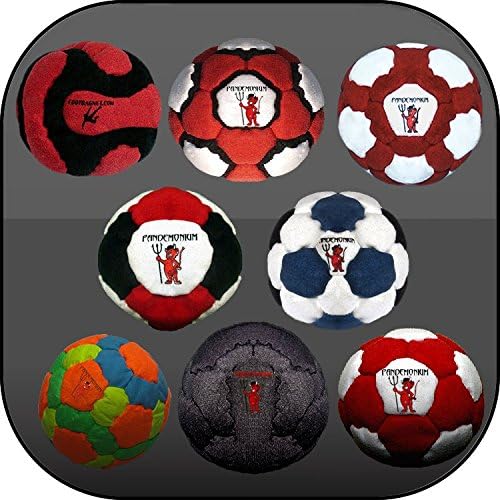 Collection of 8 Pro Footbags Hacky Sack Sand & Iron, Pellets & Iron and Full 100% Raw Iron, All Footbag Weighted at 2.1 Once