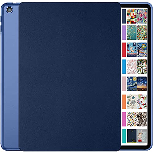 Image of DuraSafe Cases for iPad 7.9 Inch Mini 5 Generation 2019 [ Mini 5th Gen ] A2133 A2124 A2126 A2125 MUQY2HN /A MUQW2HN /A MUQX2HN /A MUU62HN /A Slim Hard Shell Protective Stand Cover - Navy Blue