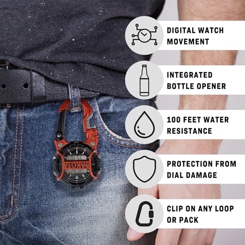 Image of Dakota Digital Cage Clip Pocket Watch with LED Light