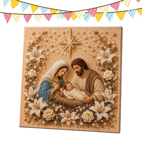Kit de manualidades de perlas de Cristo para decorar el salón