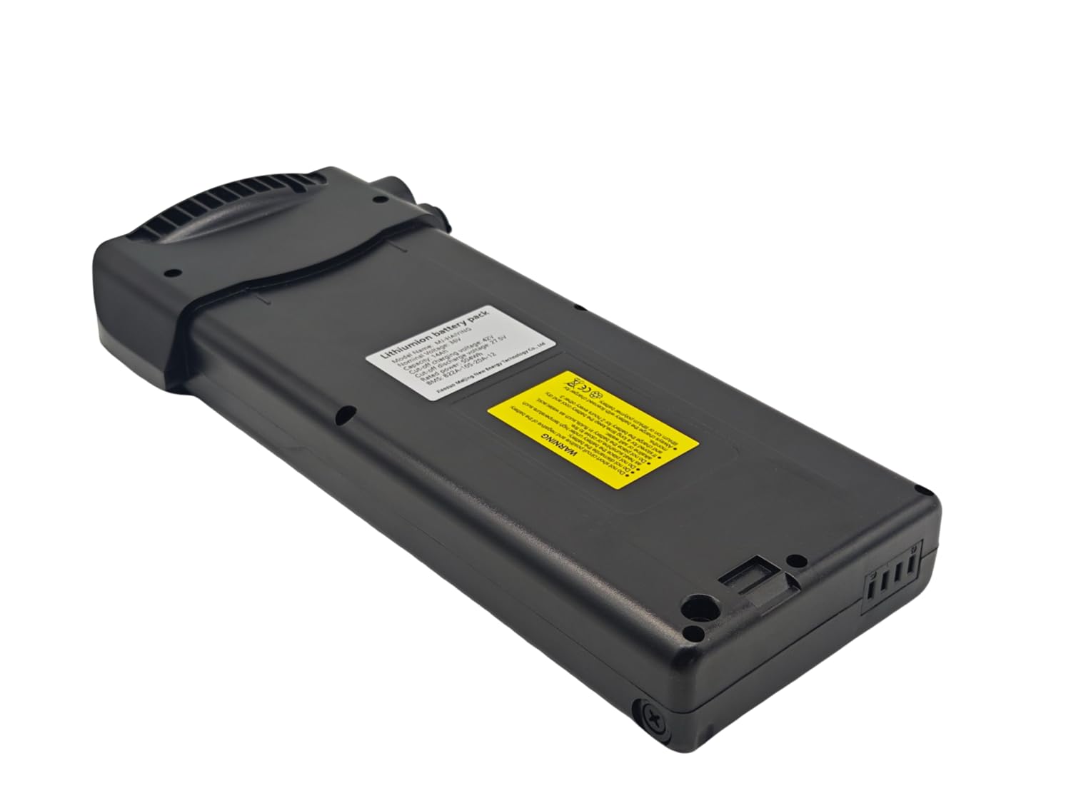 Akumulator do bagażnika elektrycznego 36 V 10,4 Ah / 12,8 Ah / 14 Ah 48 V 10,5 Ah do 36 V / 48 V 250 W 350 W 500 W litowy akumulator rowerowy z BMS i ładowarką (36 V 12,8 AH)