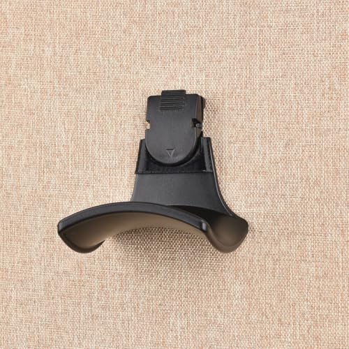 Onsogi Fabric Wall Headphone Stand, Black, 1 Pack