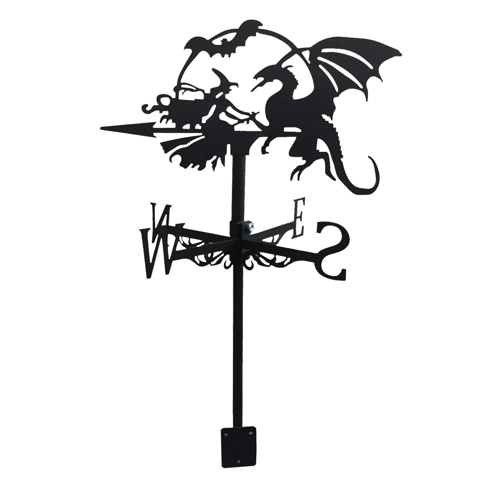 TAXXII wind vane Courtyard Metal Wind Vane Ornaments for Garden, Of Iron Art, Roof Mount, Animal Or