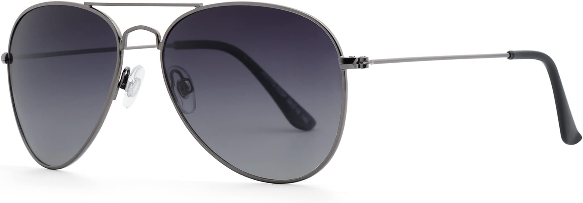 Polarized Aviator Sunglasses for Women Men, UV400 Protection Lens and Lightweight Metal Pilot Frame