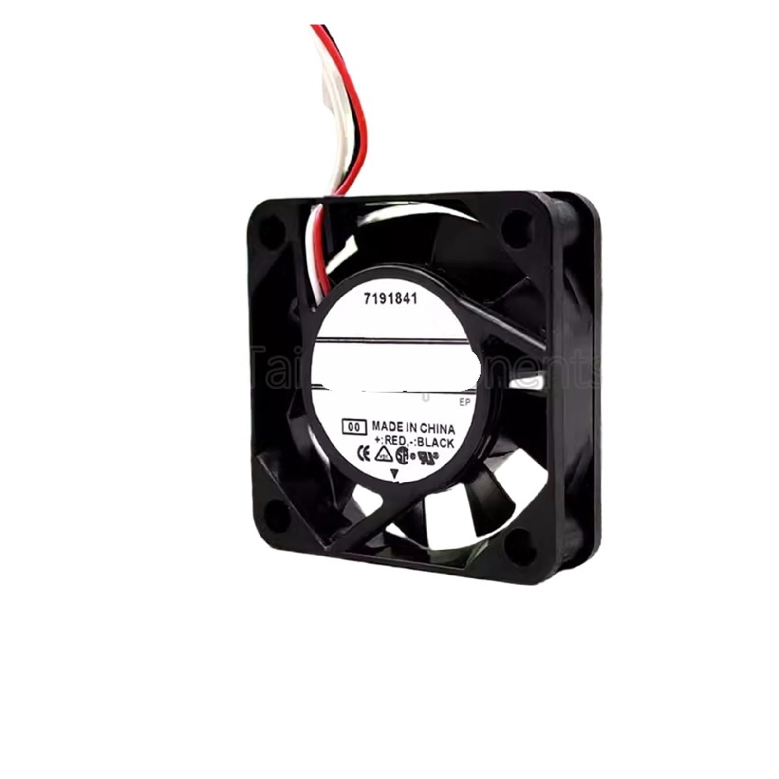 Ventilador de refrigeración 04010KA-12N-AL de 12V y 0.10A con 3 cables para reemplazo