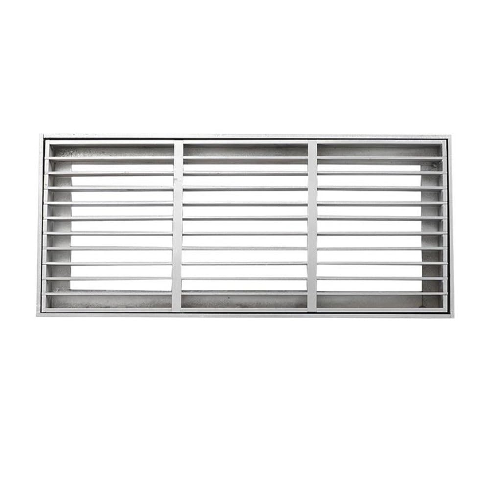 Grille de vidange au sol en acier inoxydable 99 cm pour caniveau