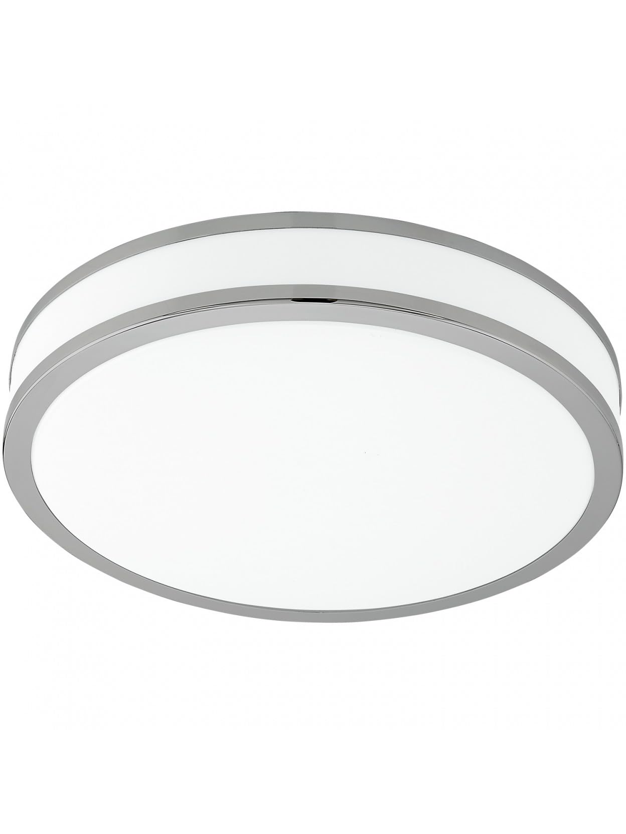 Plafonnier LED moderne blanc et chromé GL0948 de plafond - 2