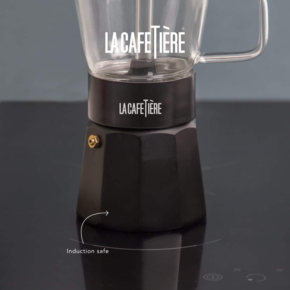 La Cafetière Verona Macchina per Caffè Espresso in Vetro, 6 Tazze, in Confezione Regalo