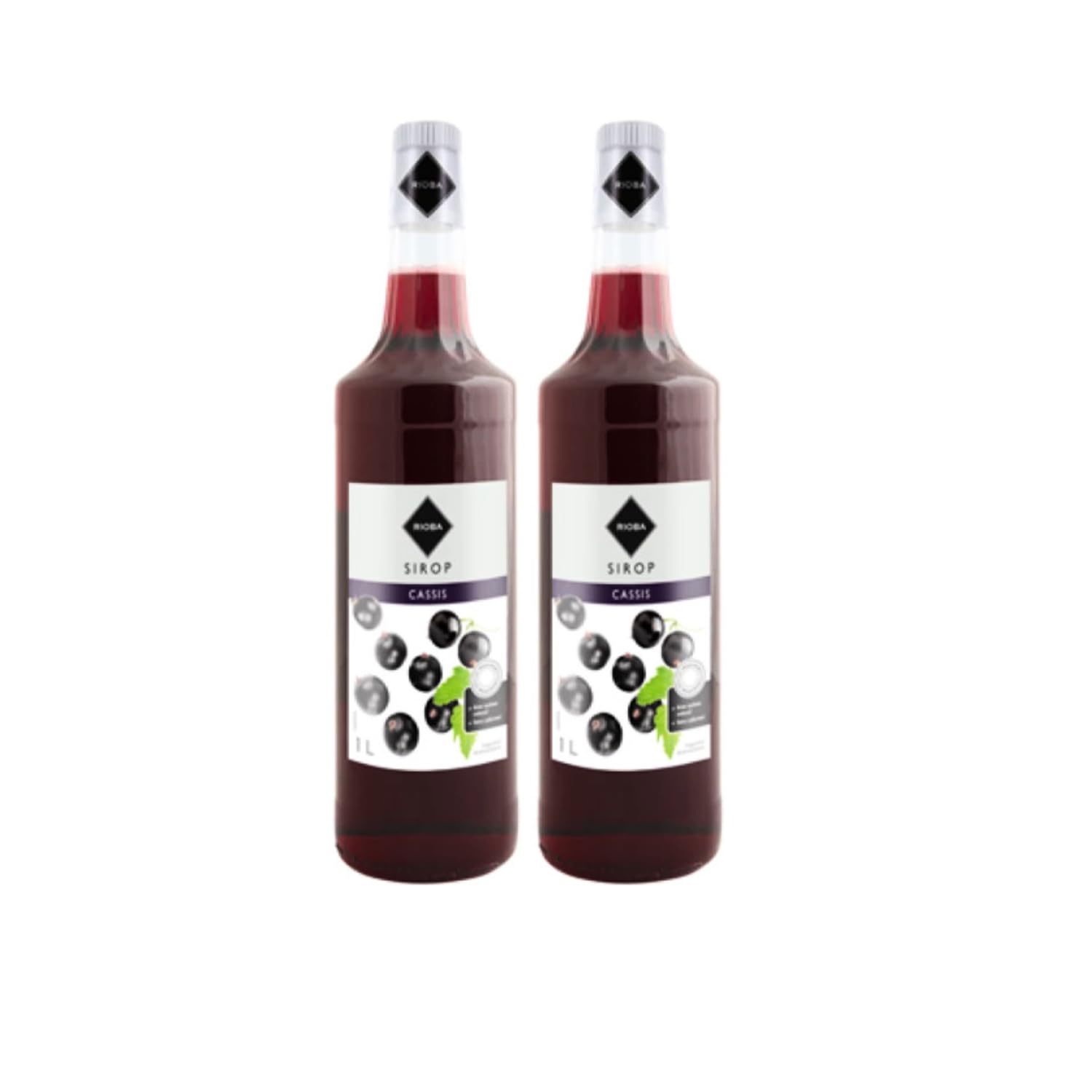 Lot Sirope Gilbert & Limonada:Sirope Gilbert Grosella negra (2x1L) - Limonada Gilbert (4x1L)