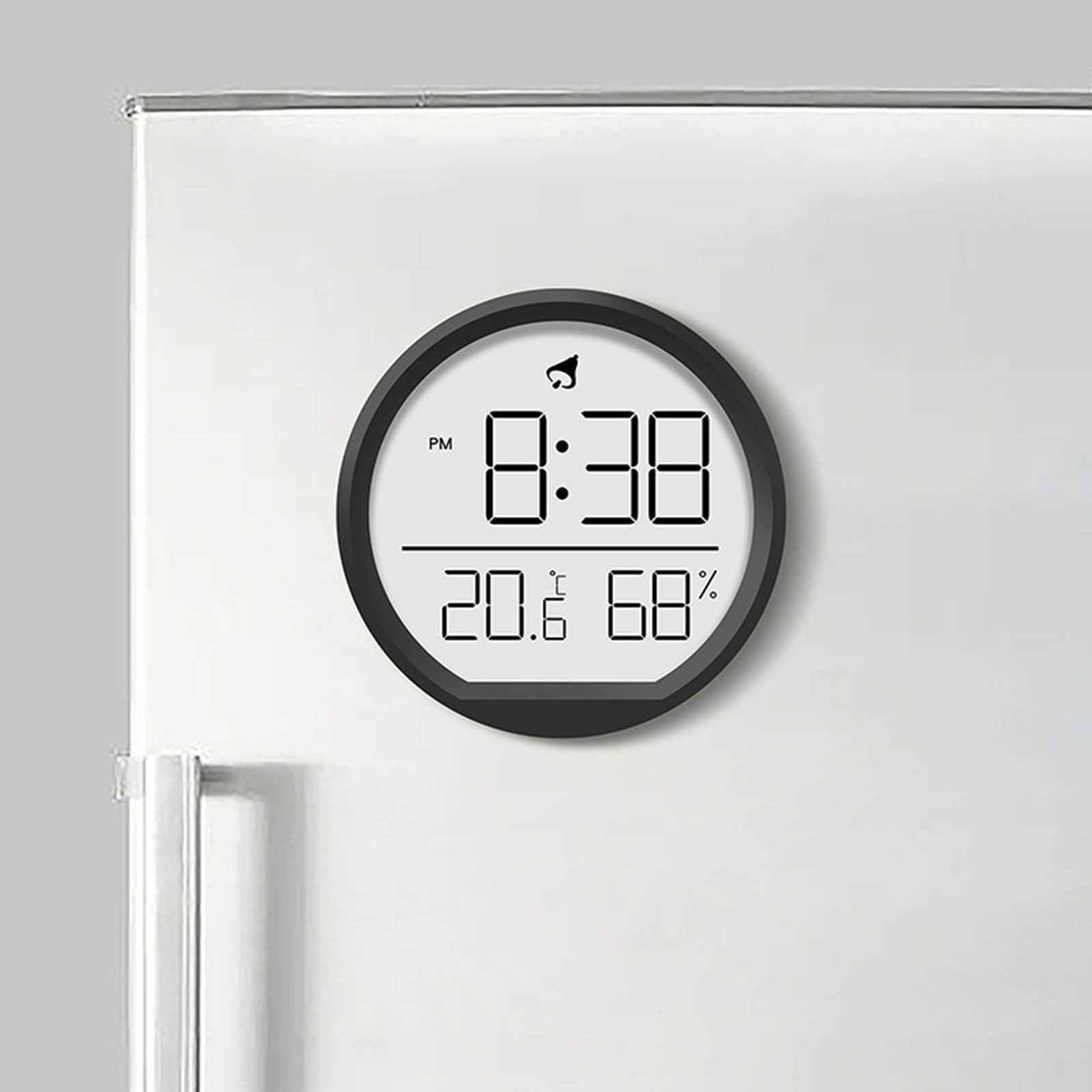 Digital Clock Alarm Clock Temperature Meter Clock Indoor Household Electronic Alarm Clock Kitchen Digital Display Alarm Clock Room