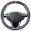 Carbon Fiber,Microfiber Leather,Red Marker Thread
