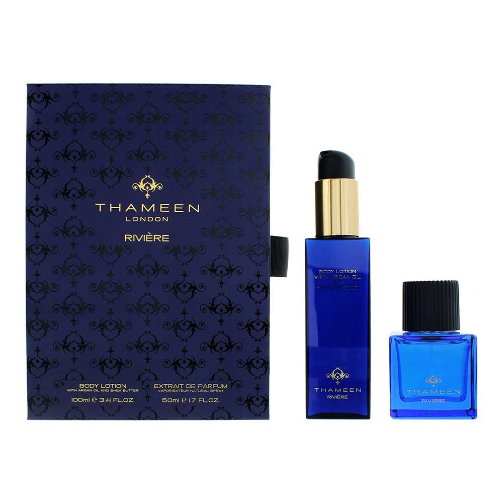 Thameen Riviere Extrait de Parfum 50ml + Body Lotion 100ml Gift Set