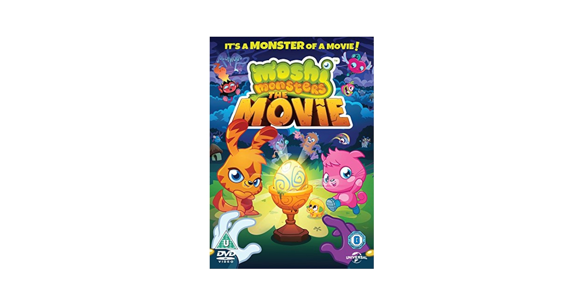 moecco U-BEST12 付属DVD付き Amazon.com: Moshi Monsters: The Movie [ NON-USA FORMAT, PAL