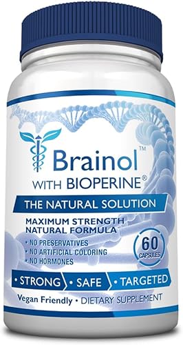 Miniatura 5 de Brainol - La elección más inteligente para un nootrópico que aumenta el cerebro - Mejora el rendimiento mental, la concentración y la claridad - Con