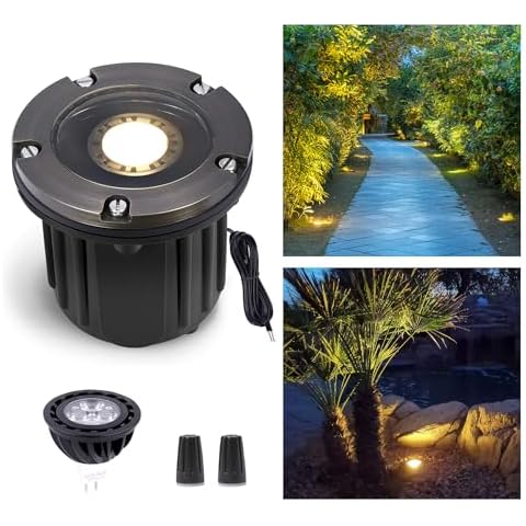 Gardenreet Brass Outdoor Well Lights Cover