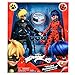 Bandai  – Miraculous Ladybug – 2er Packung Ankleidepuppen 26 cm – Ladybug und Cat Noir – P50365