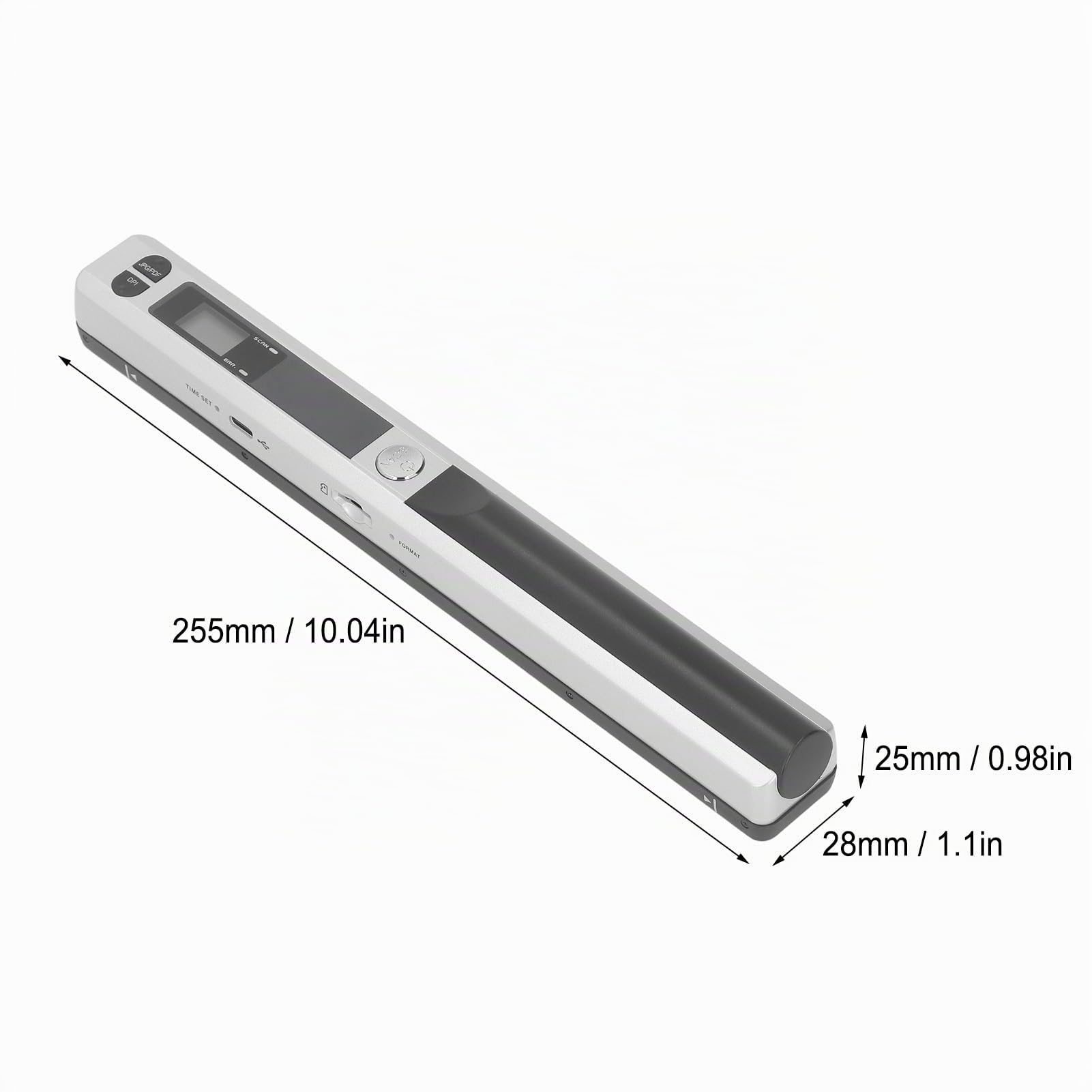Escáner Portátil, Escáner Portátil para Fotografías, Documentos A4, Imágenes, Recibos, Libros, Formato JPG PDF, 900 PPP, Escaneo Empresarial Portátil, Escáneres de Documentos