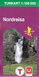  Nordreisa topográfico 1:100.000 mapa de senderismo de Noruega # 2717