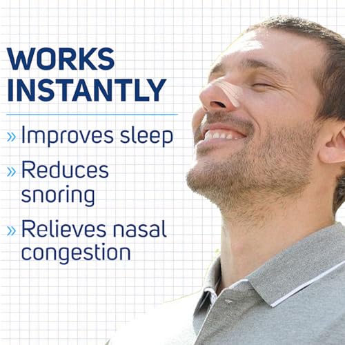Bandelettes nasales,100PCS Petits Anti Snoring Nasal Patch, Sleeping Nasal Strips, Aide à réduire le ronflement Easy Anti Snoring Improve Sleeping – vue 5