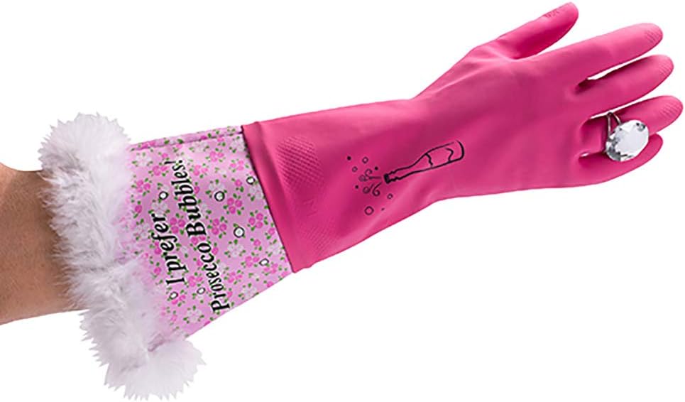 Prosecco Glam Gloves 1 Pair Washing Up Gloves